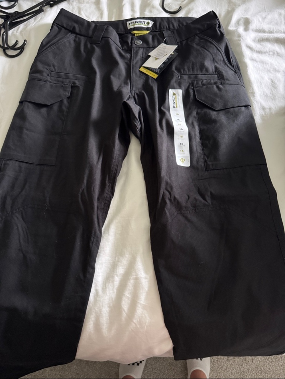 FIRST Tactical Women’s Black Straight-Leg Cargo Pants